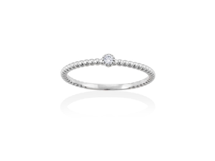 Ring in 18kt. Gold und Diamanten