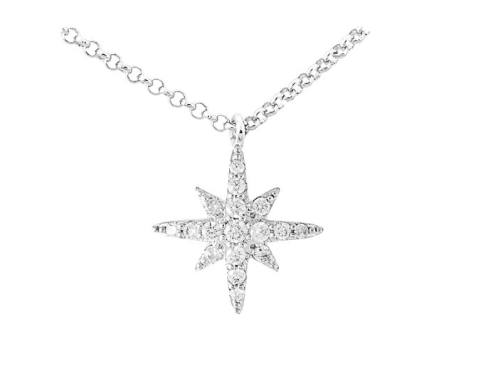 Necklace STELA  in golden silver