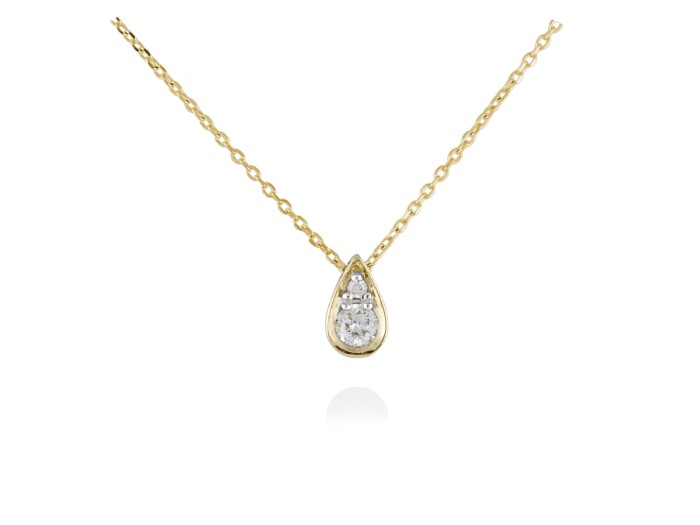 Gargantilla en Oro 18Kt. y diamantes
