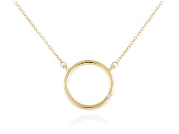 Halskette in 18kt. Gold und Diamanten