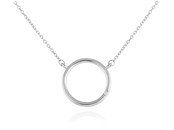 Necklace in 18kt. Gold and diamonds