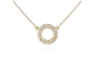 Halskette in 18kt. Gold und Diamanten