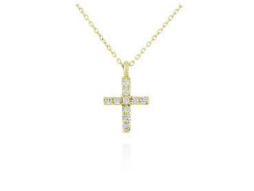 Necklace in 18kt. Gold and diamonds