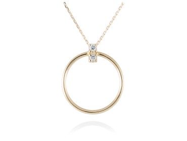Gargantilla en Oro 18Kt. y diamantes