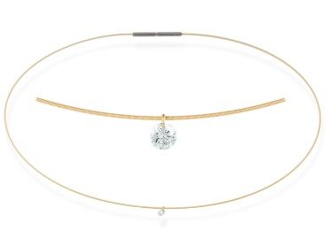 Gargantilla en Oro 18Kt. y diamantes