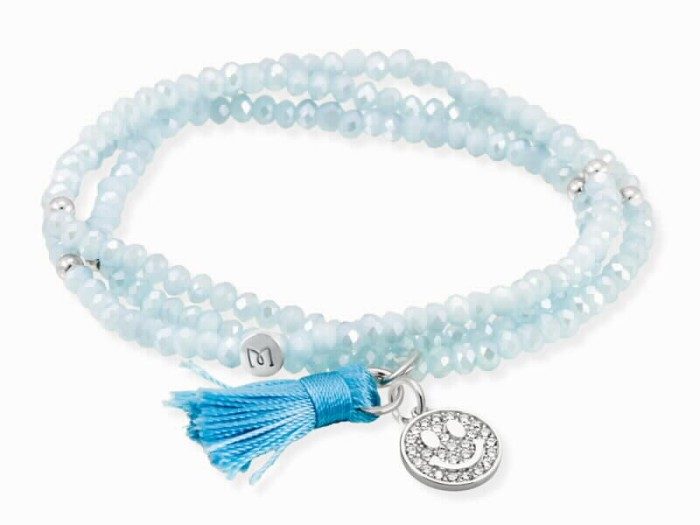 Pulsera ZEN AGUAMARINA con perla