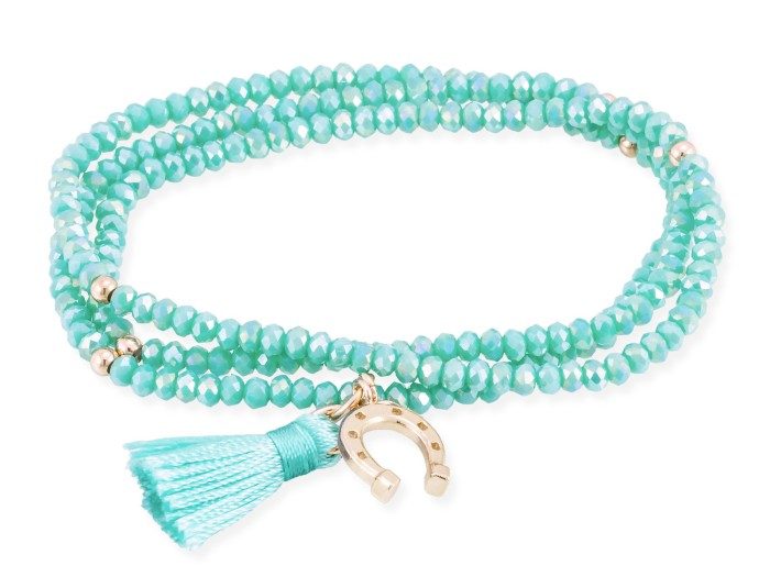 Armband ZEN Blau in silber rose vergoldet