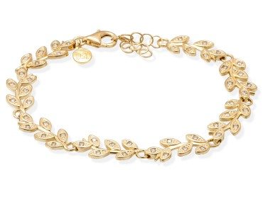 Armband HIEDRA  in silber vergoldet