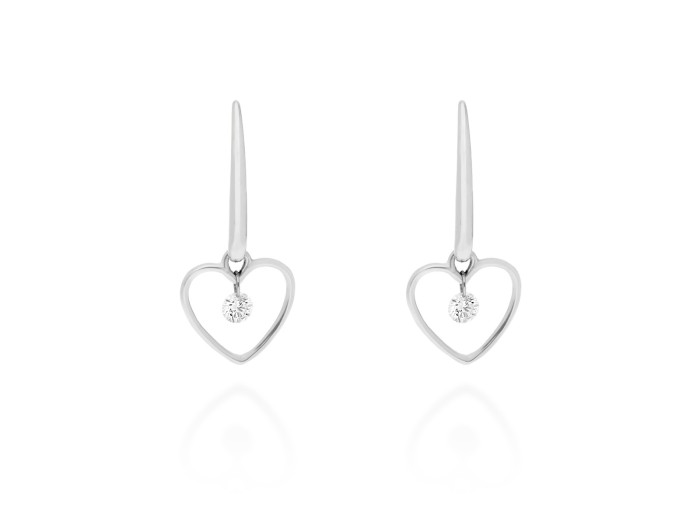 Ohrringe   in 18kt Gelbgold und Diamanten