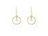 Ohrringe   in 18kt Gelbgold und Diamanten