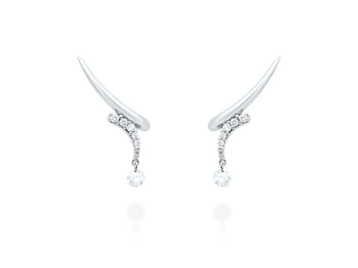 Ohrringe   in 18kt Gelbgold und Diamanten