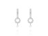 Earrings   in 18kt white Gold and diamonds