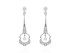 Pendientes de Oro 18Kt y diamantes vintage ballerina