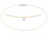 Halskette in 18kt. Gold und Diamanten