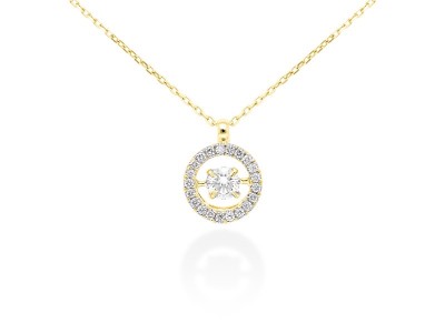 Halskette   in 18kt Weißgold und Diamanten