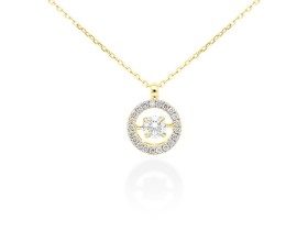 Necklace   in 18kt white Gold and diamonds