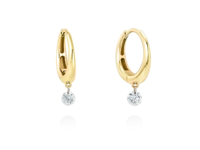 Ohrringe   in 18kt. Gold und Diamanten