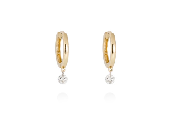 Ohrringe   in 18kt. Gold und Diamanten