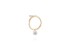 Piercing BALLERINA ROUND in 18Kt Gold and diamond