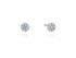 Pendientes roseta de Oro 18Kt y diamantes