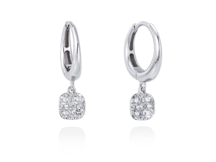 Earrings   in 18kt. Gold and diamonds