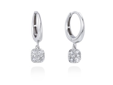 Earrings   in 18kt. Gold and diamonds