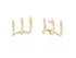 Pendientes en Oro 18Kt.