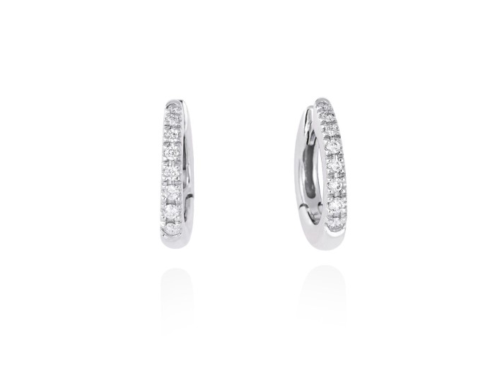 Earrings   in 18kt. Gold and diamonds