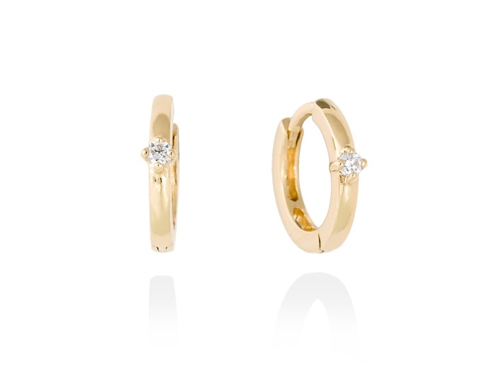 Earrings   in 18kt. Gold and diamonds