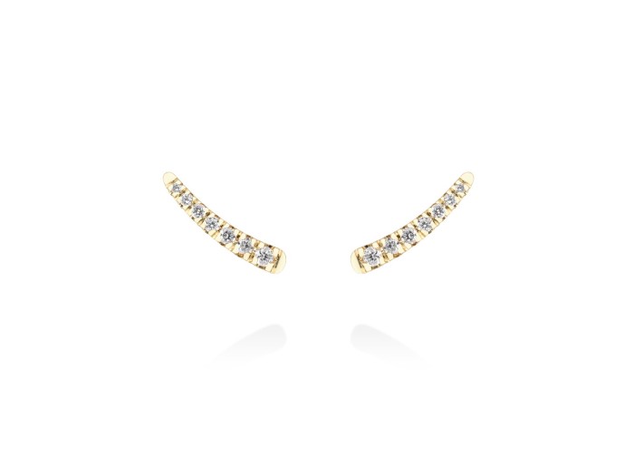 Earrings   in 18kt yellow Gold and diamonds