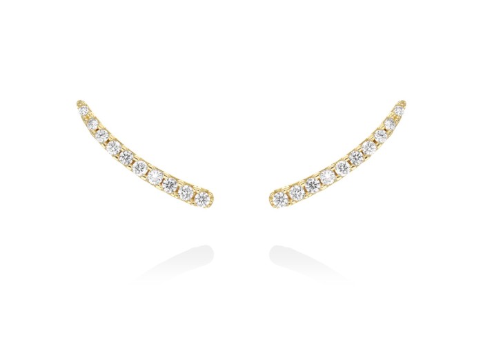 Ohrringe   in 18kt Gelbgold und Diamanten