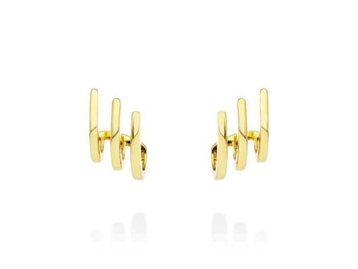 Pendientes   en Oro amarillo 18Kt
