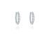 Pendientes   en Oro blanco 18Kt y diamante