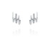 Pendientes   en Oro blanco 18Kt y diamantes