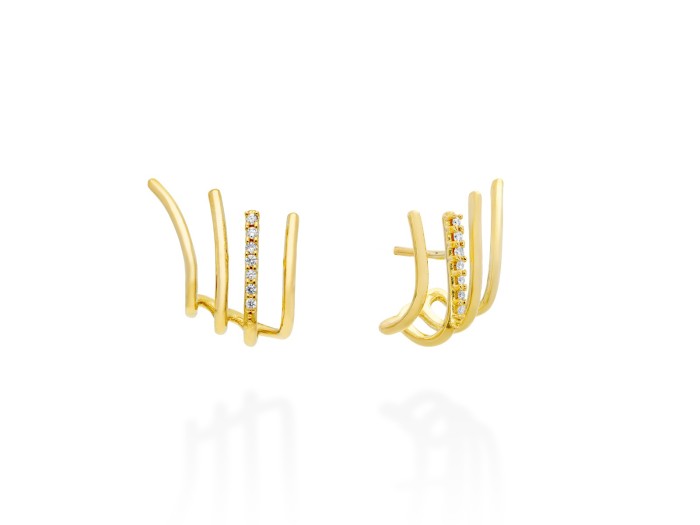 Earrings   in 18kt yellow Gold and diamonds