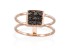 Ring in 18kt. Gold and diamonds
