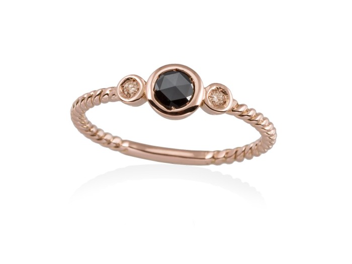 Ring in 18kt. Gold und Diamanten