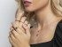 Ring in 18kt. Gold und Diamanten