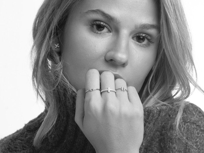 Ring in 18kt. Gold und Diamanten