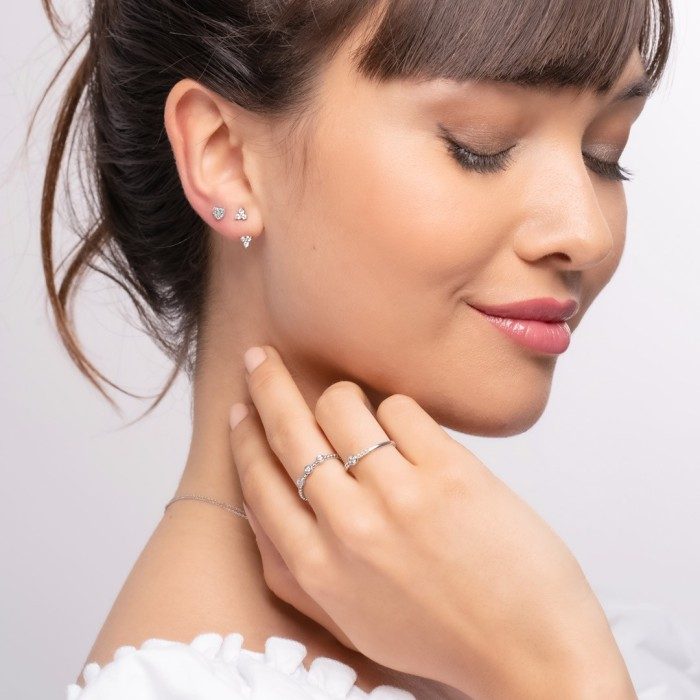 Ring in 18kt. Gold and diamonds