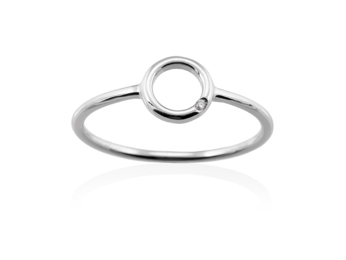 Ring in 18kt. Gold and diamonds