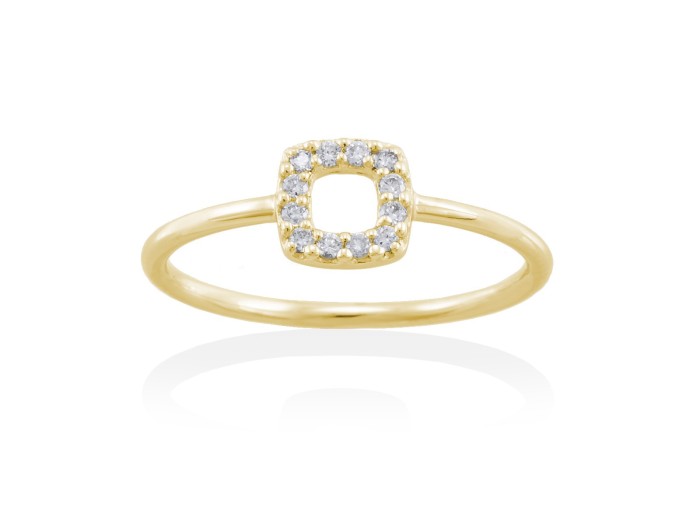 Ring in 18kt. Gold and diamonds