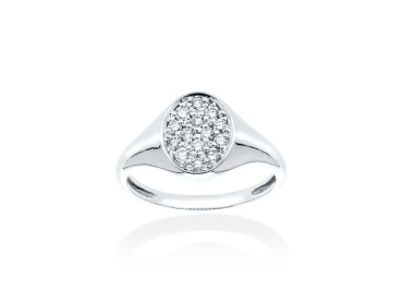 Ring   in 18kt Gelbgold und Diamanten
