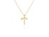 Colgante letra T en oro amarillo 18kt