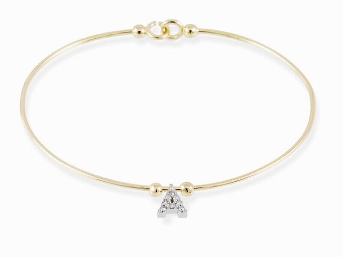Bracelet in 18kt. Gold and diamonds