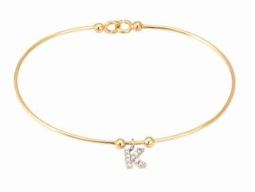 Bracelet in 18kt. Gold and diamonds