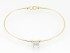 Pulsera en Oro 18Kt. y diamantes
