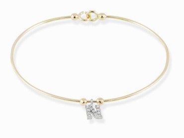 Pulsera en Oro 18Kt. y diamantes