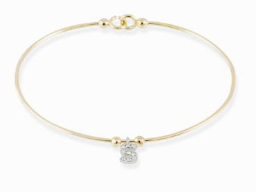 Pulsera en Oro 18Kt. y diamantes