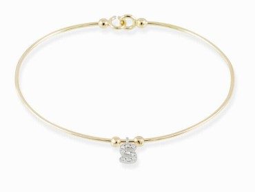 Pulsera en Oro 18Kt. y diamantes